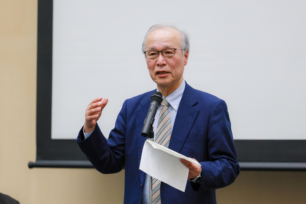 中村名誉学長挨拶