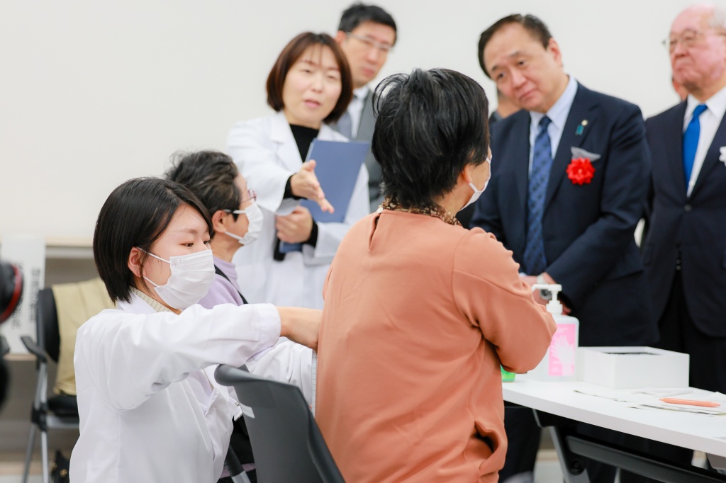 食生活問診・アセスメント実習の様子①