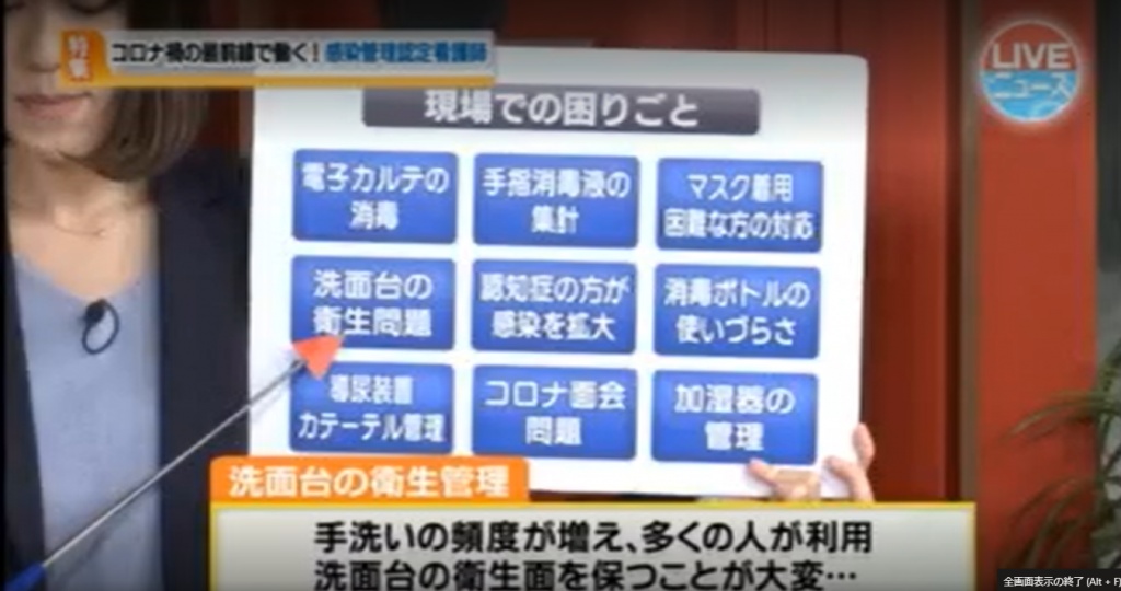 感染管理認定看護師
現場での困りごと紹介