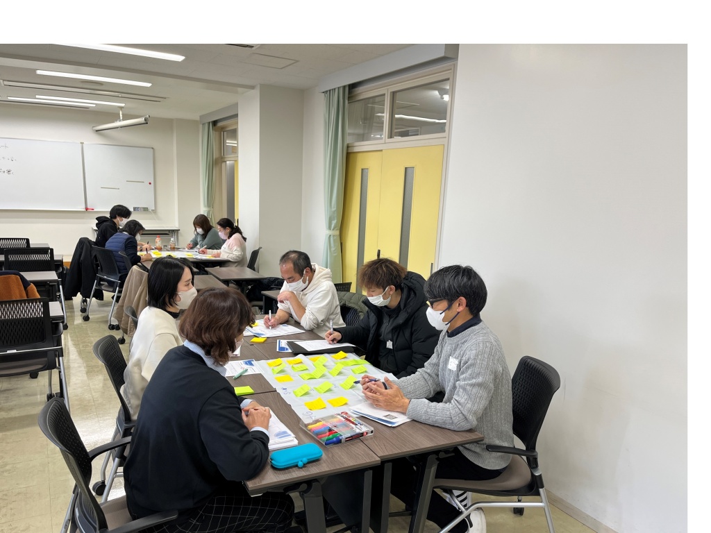 自施設の課題についてディスカッション