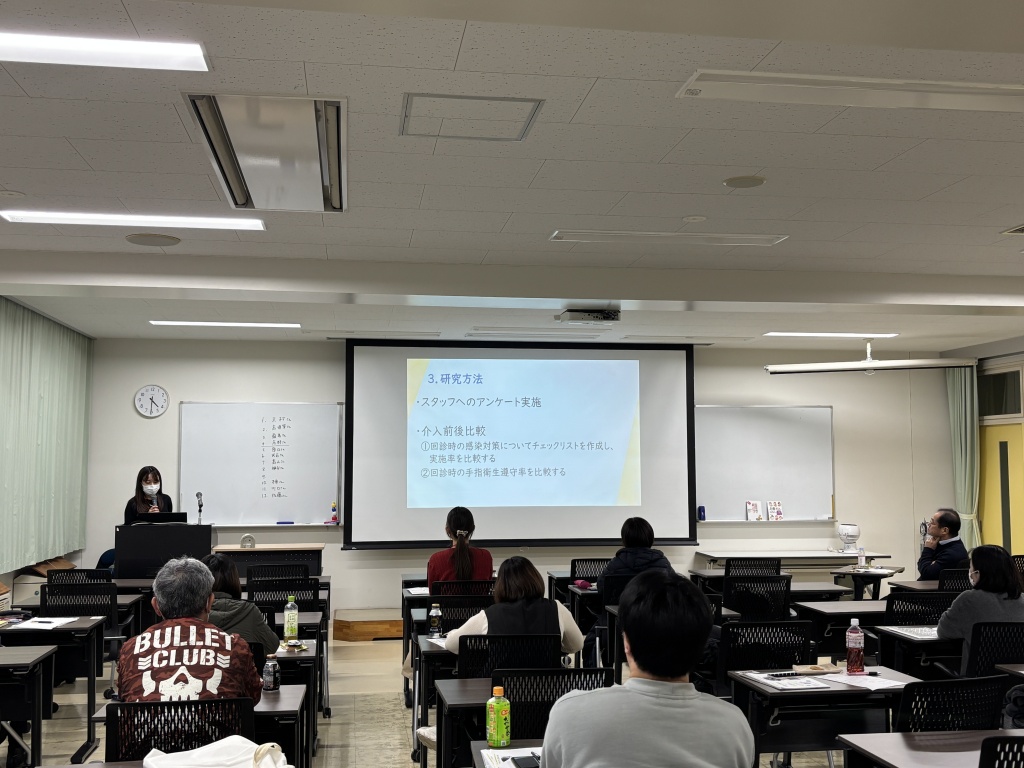 研究発表体験の様子