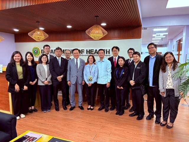 the Philippine Department of Health, the Japanese Chamber of Commerce and Industry of the Philippines